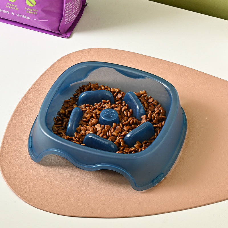 Anti-Choke Bowl for Calm, Safe Pet Mealtimes - EzPets Shop
