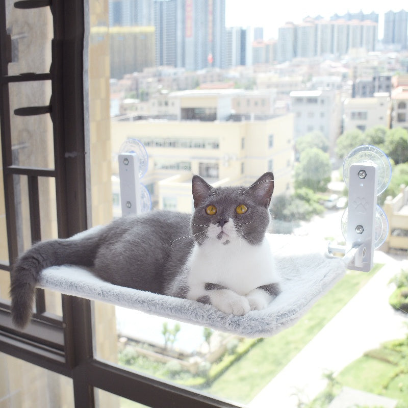 Cat Window Hammock – Strong Suction, Cozy View - EzPets Shop
