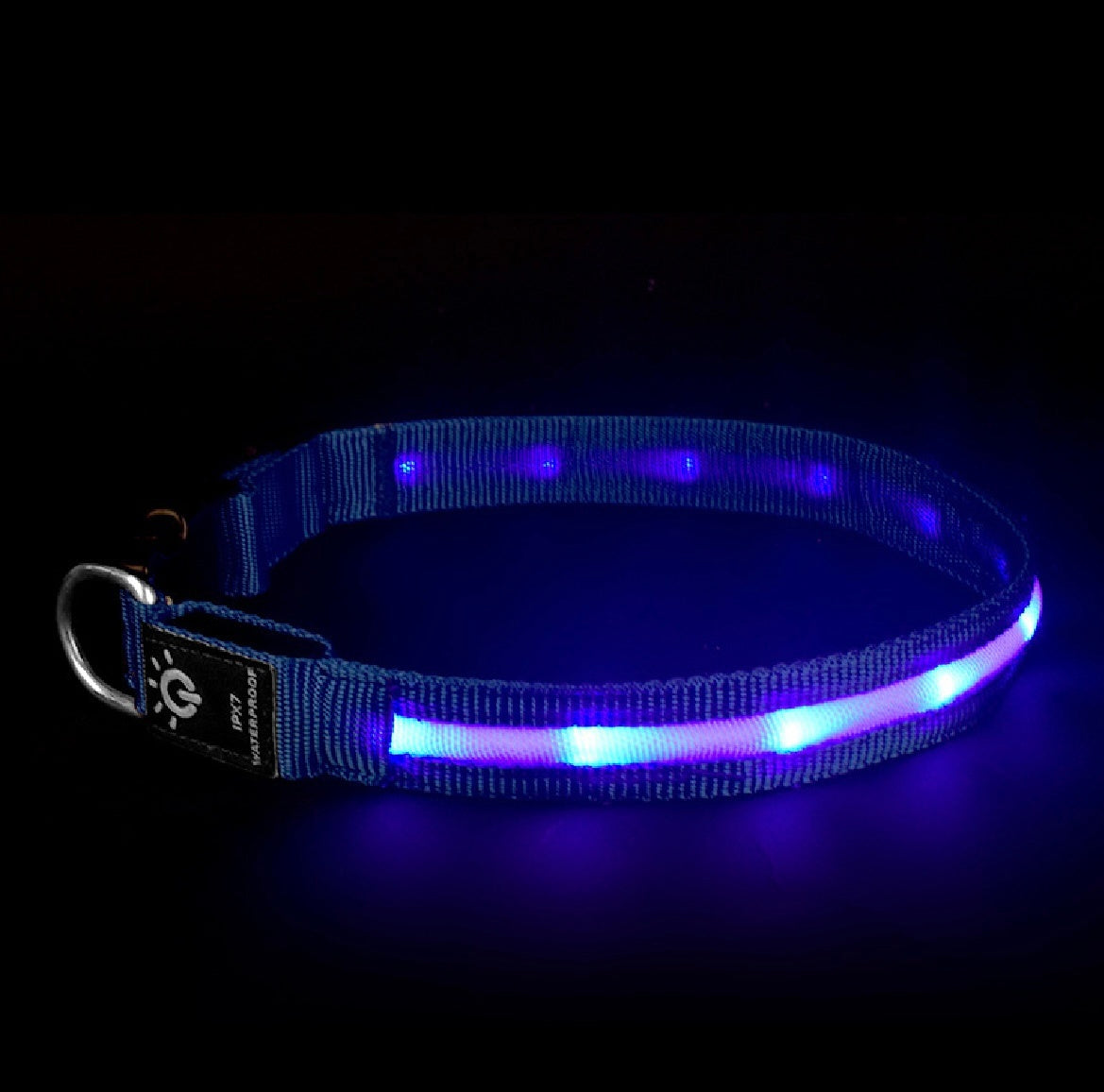 Waterproof LED Pet Collar – Night Safety Glow - EzPets Shop
