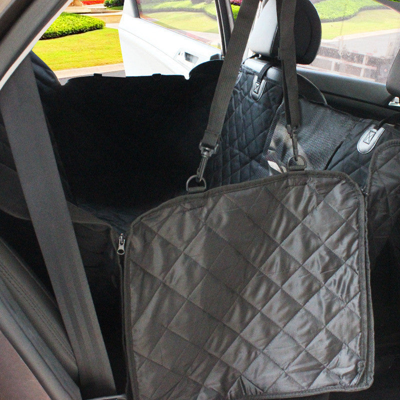 Waterproof Pet Car Seat Protector – Scratch Resistant with Mesh Window - EzPets Shop