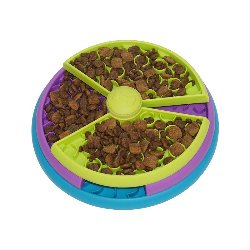 Anti-Choke Puzzle Bowl for Cats & Dogs
