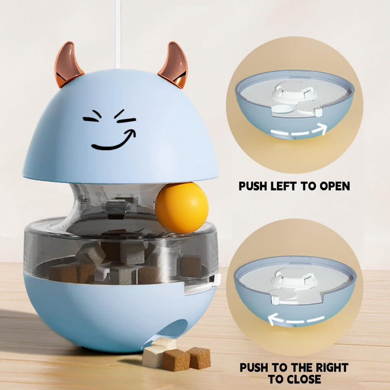 Cat Puzzle Ball – Roll, Feed, and Train