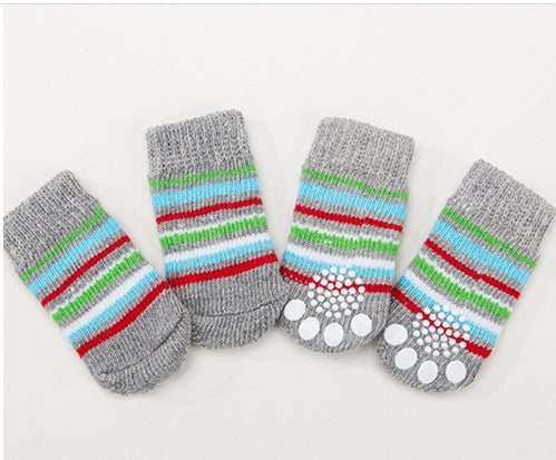 Non-Slip Pet Socks – For Indoor Paw Protection - EzPets Shop