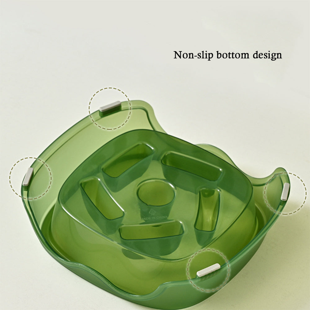 Anti-Choke Bowl for Calm, Safe Pet Mealtimes - EzPets Shop