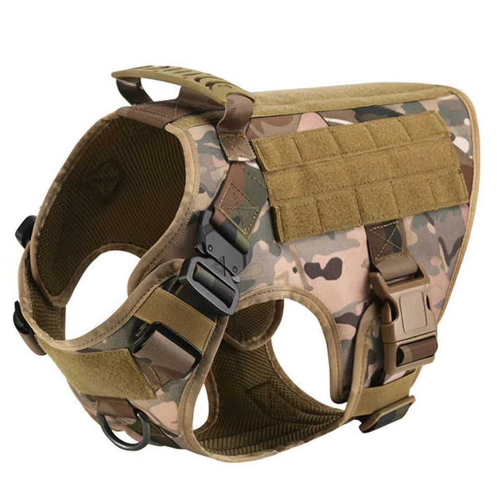 Camouflage Nylon Dog Harness Set - EzPets Shop