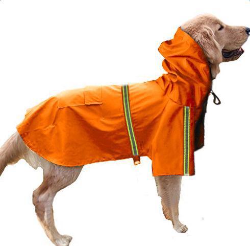 Lightweight Dog Raincoat – Reflect & Protect - EzPets Shop