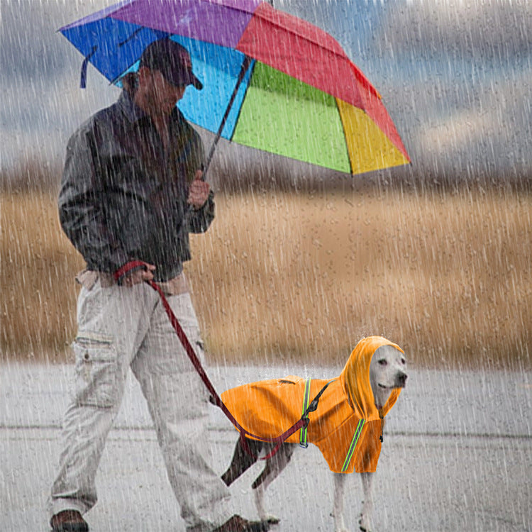 Lightweight Dog Raincoat – Reflect & Protect - EzPets Shop