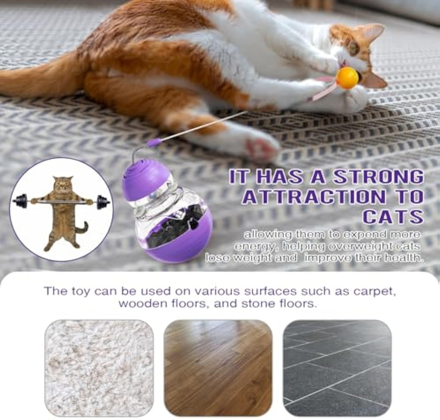 Cat Wand Toy Set – Interactive, Electric, & Fun - EzPets Shop
