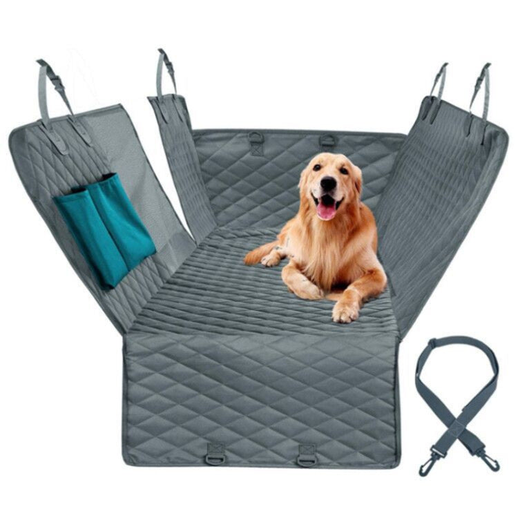 Waterproof Pet Car Seat Protector – Scratch Resistant with Mesh Window - EzPets Shop