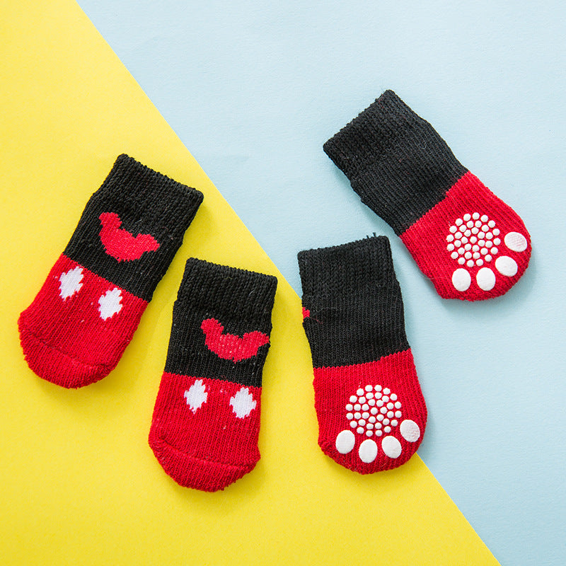 Non-Slip Pet Socks – For Indoor Paw Protection - EzPets Shop