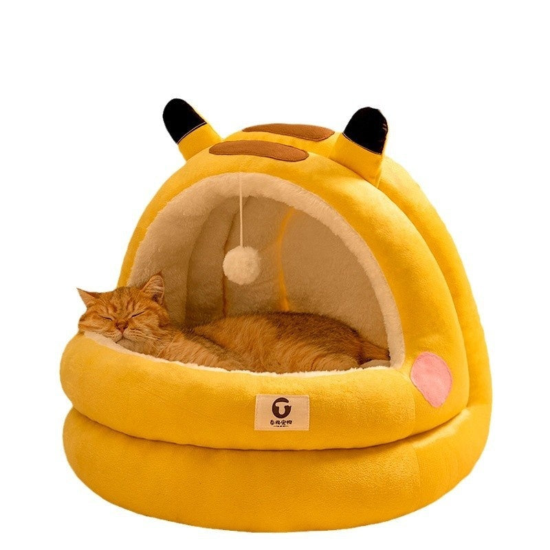Cozy Cat Nest – Perfect for All Seasons - EzPets Shop