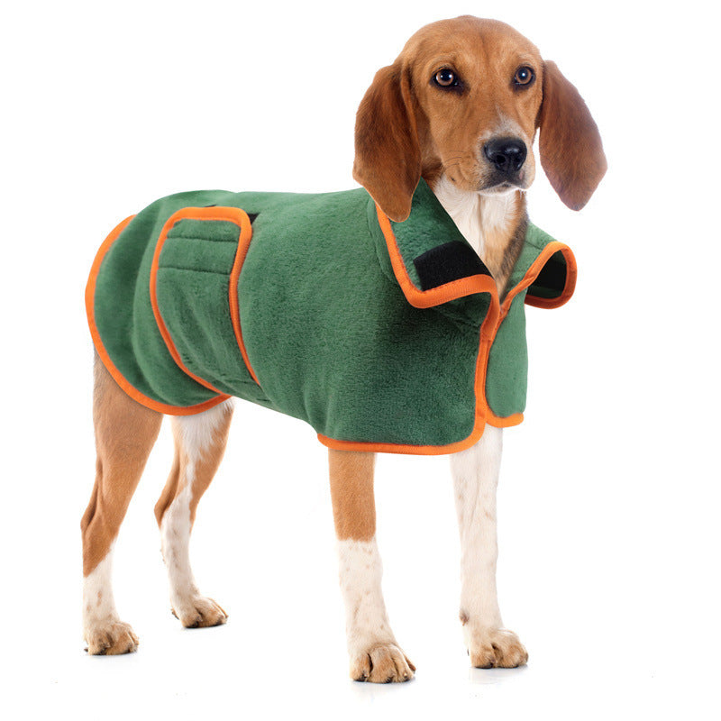 Microfiber Pet Bathrobe – Super Absorbent Coat - EzPets Shop