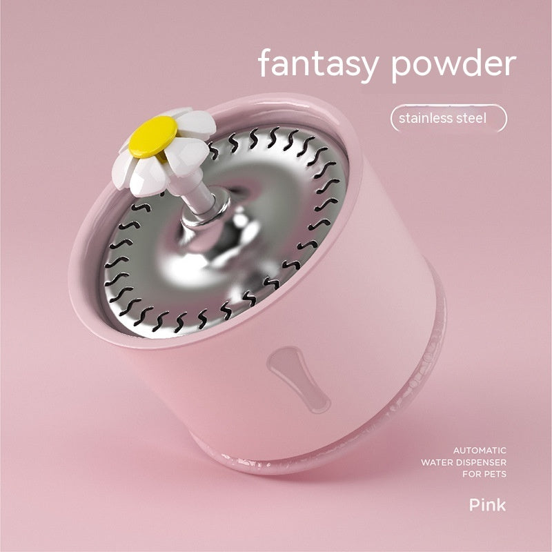 Cute Flower Pet Water Fountain - EzPets Shop