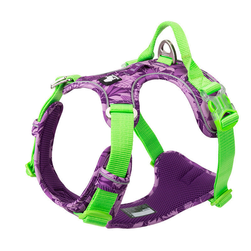 Chain Dog Leash Vest – Stylish & Secure Combo - EzPets Shop