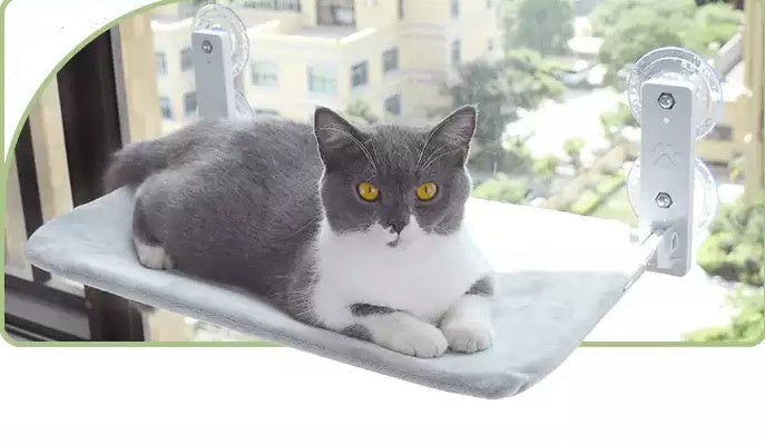Cat Window Hammock – Strong Suction, Cozy View - EzPets Shop