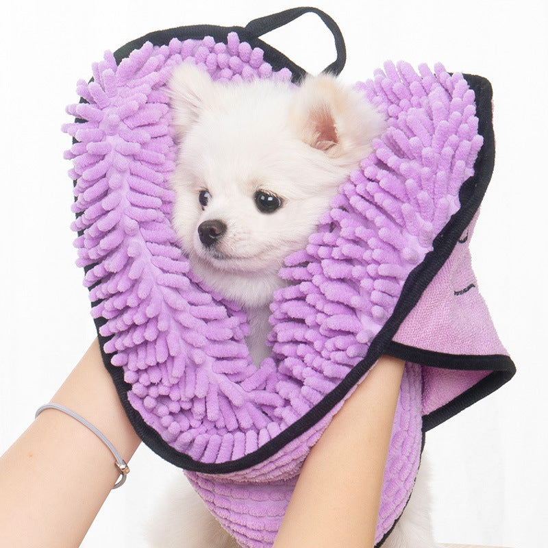 Quick-Dry Pet Towel – Bathrobe for Dogs & Cats - EzPets Shop