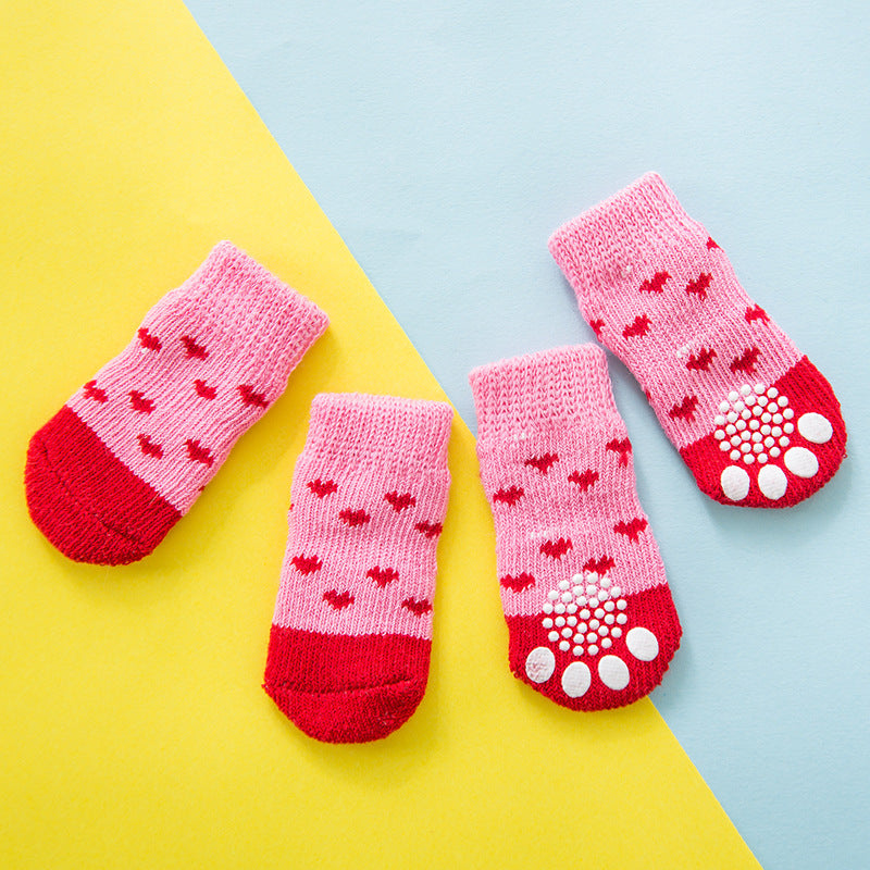 Non-Slip Pet Socks – For Indoor Paw Protection - EzPets Shop