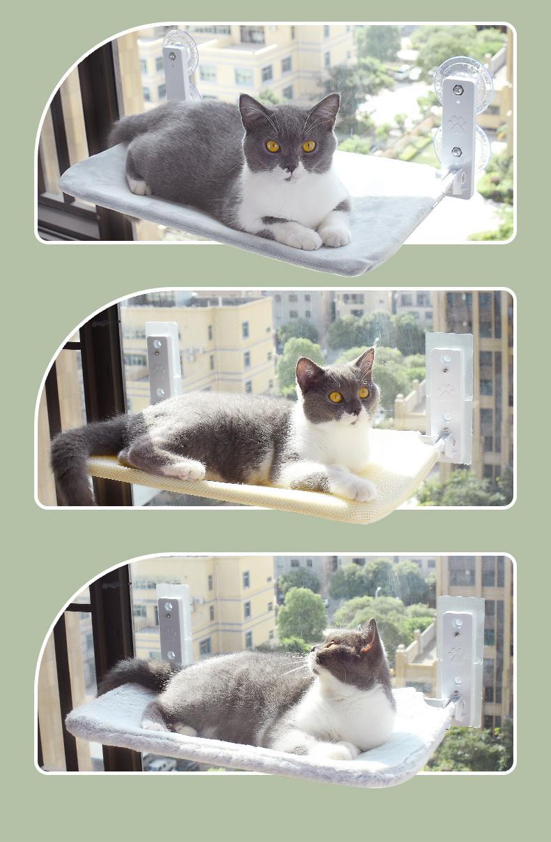 Cat Window Hammock – Strong Suction, Cozy View - EzPets Shop