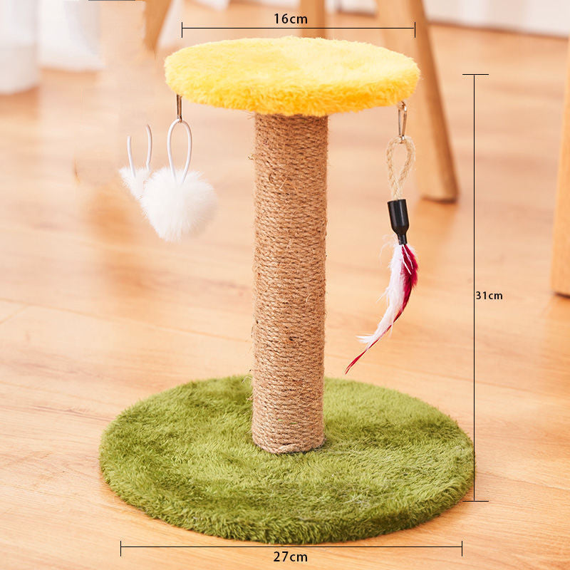 Vertical Sisal Scratcher – Strong, Safe, Stylish