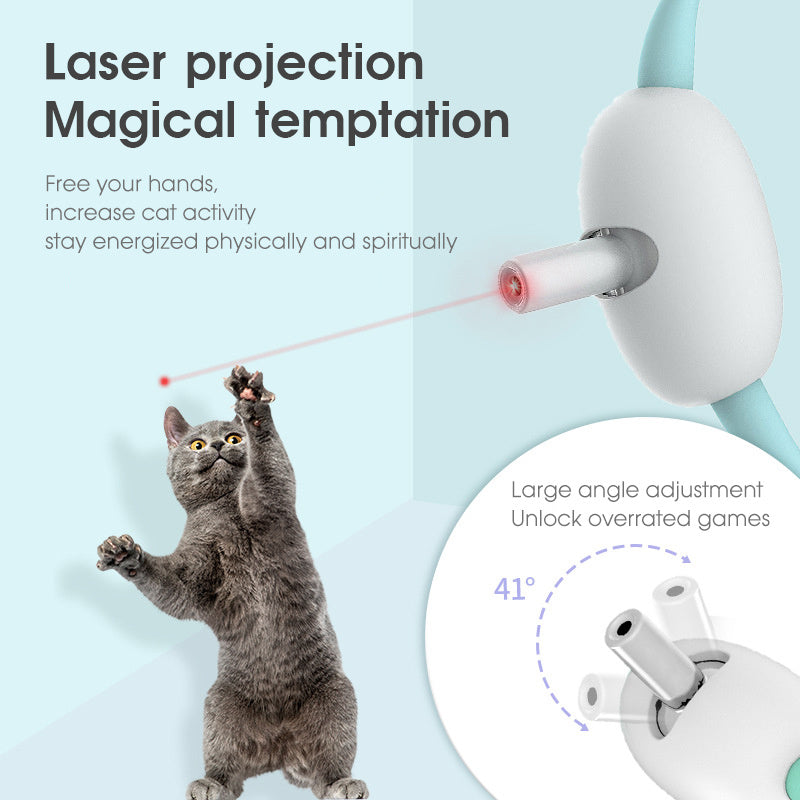 USB Laser Cat Collar – Smart Play for Active Kittens - EzPets Shop