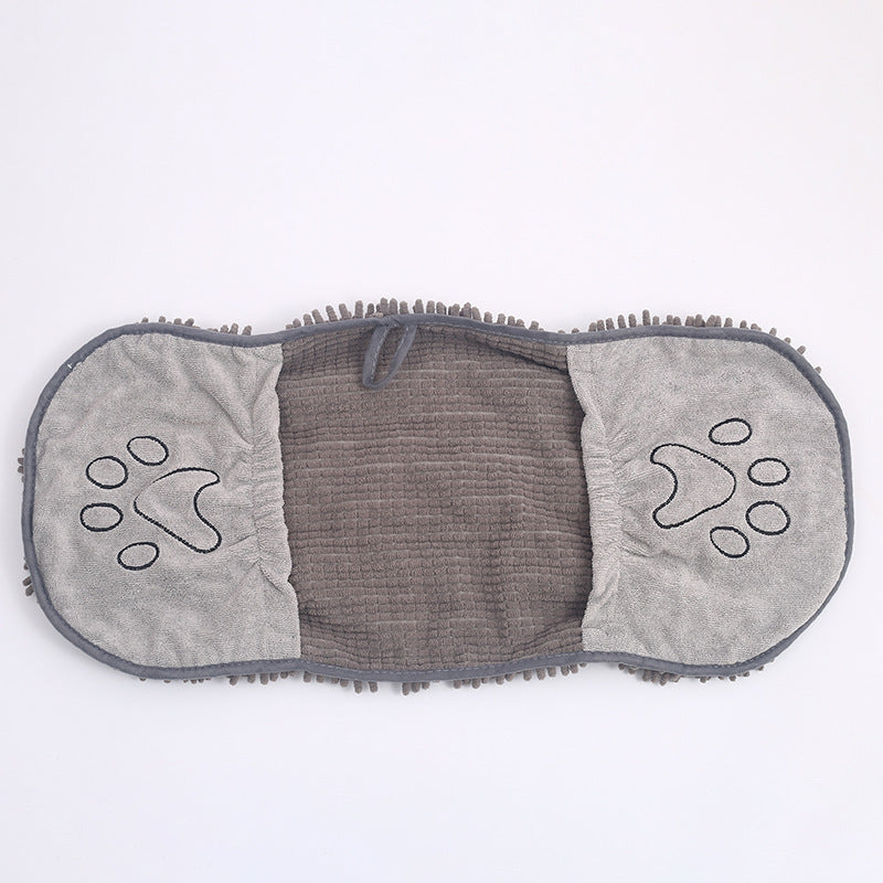 Chenille Pet Towel – Fluffy & Absorbent - EzPets Shop