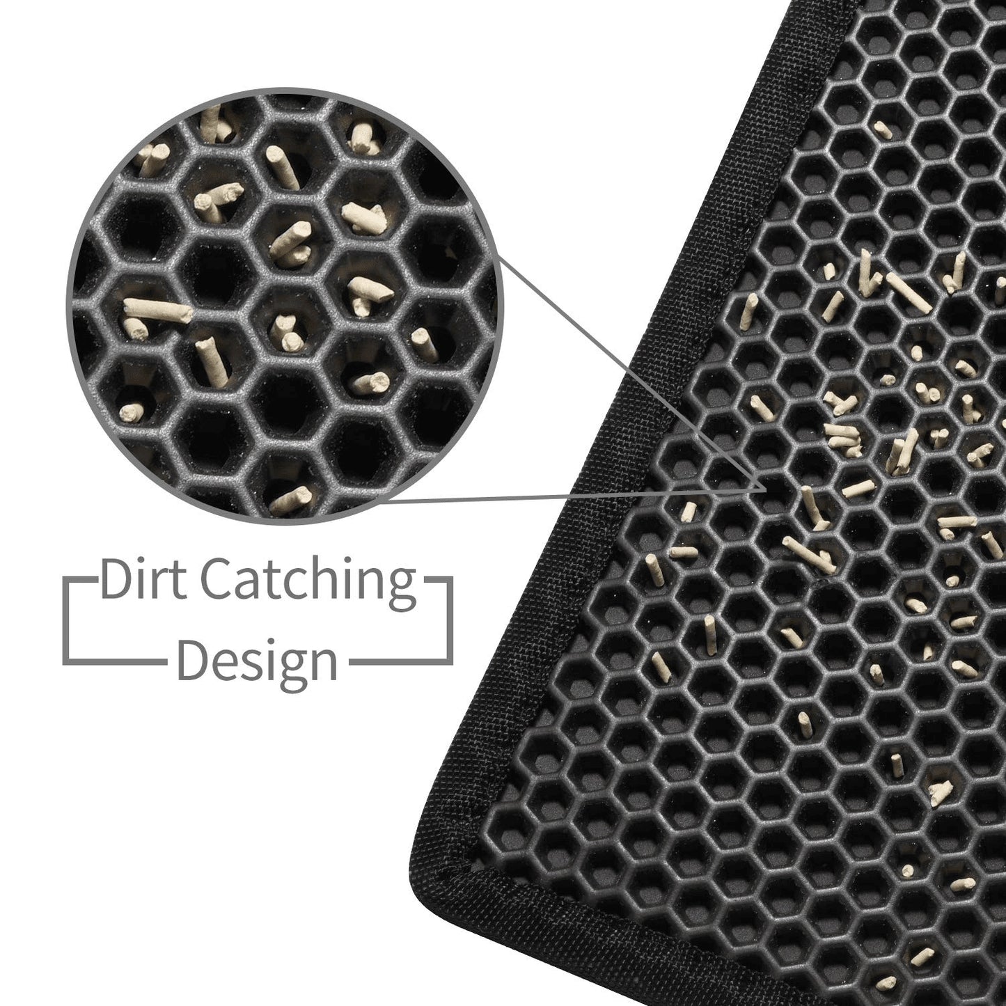 Honeycomb Cat Mat Traps Every Bit - EzPets Shop