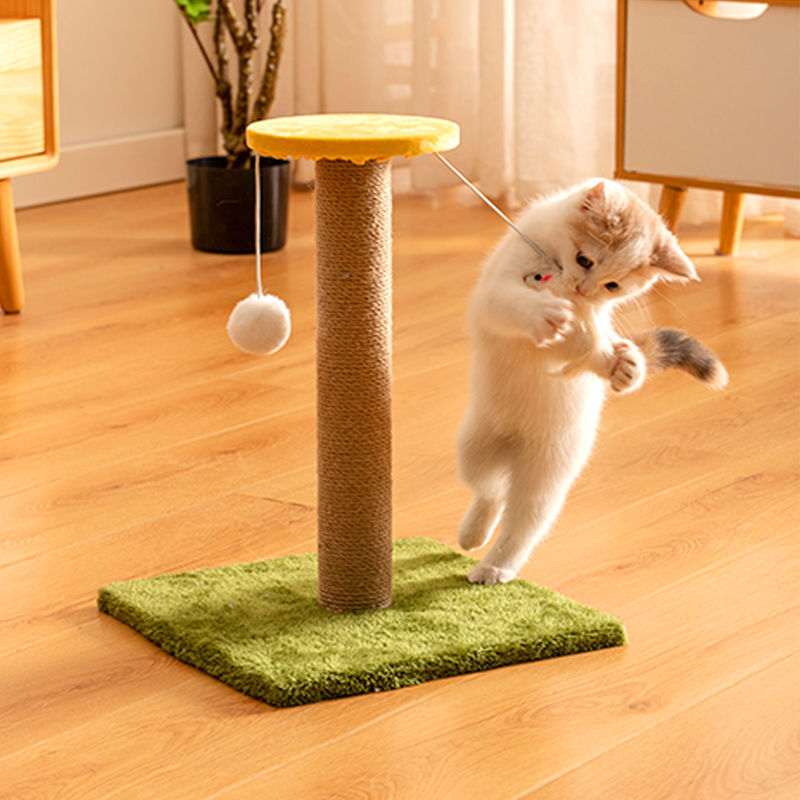 Vertical Sisal Scratcher – Strong, Safe, Stylish - EzPets Shop