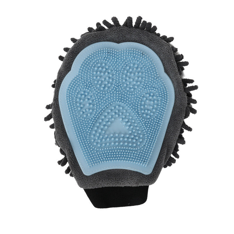 2-in-1 Pet Grooming Glove – Brush & Dry - EzPets Shop