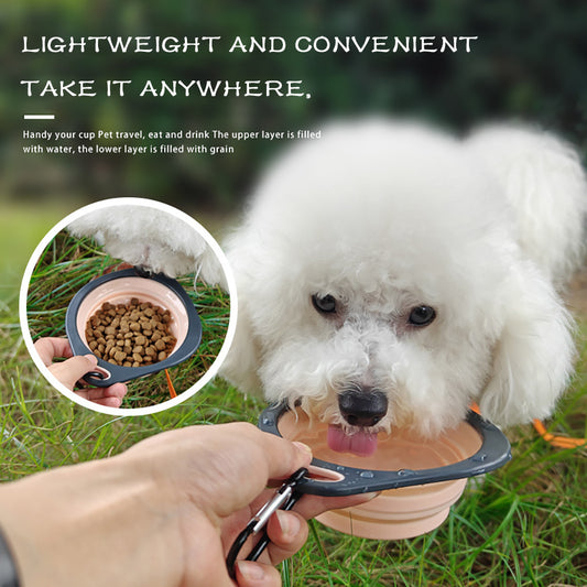 Collapsible Pet Bowl – Easy Feeding on the Go - EzPets Shop
