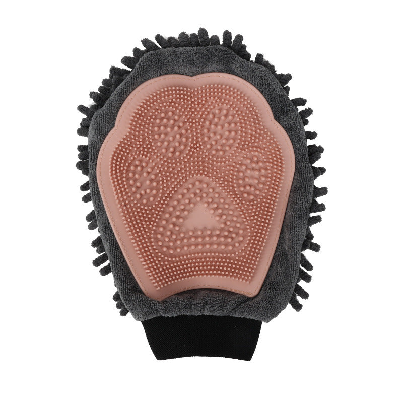 2-in-1 Pet Grooming Glove – Brush & Dry - EzPets Shop