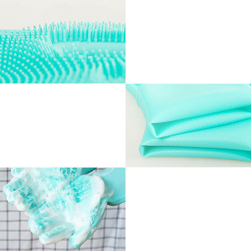Silicone Grooming Glove – Brush & Massage Pets Easily - EzPets Shop