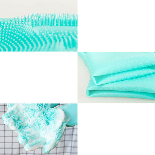 Silicone Grooming Glove – Brush & Massage Pets Easily - EzPets Shop