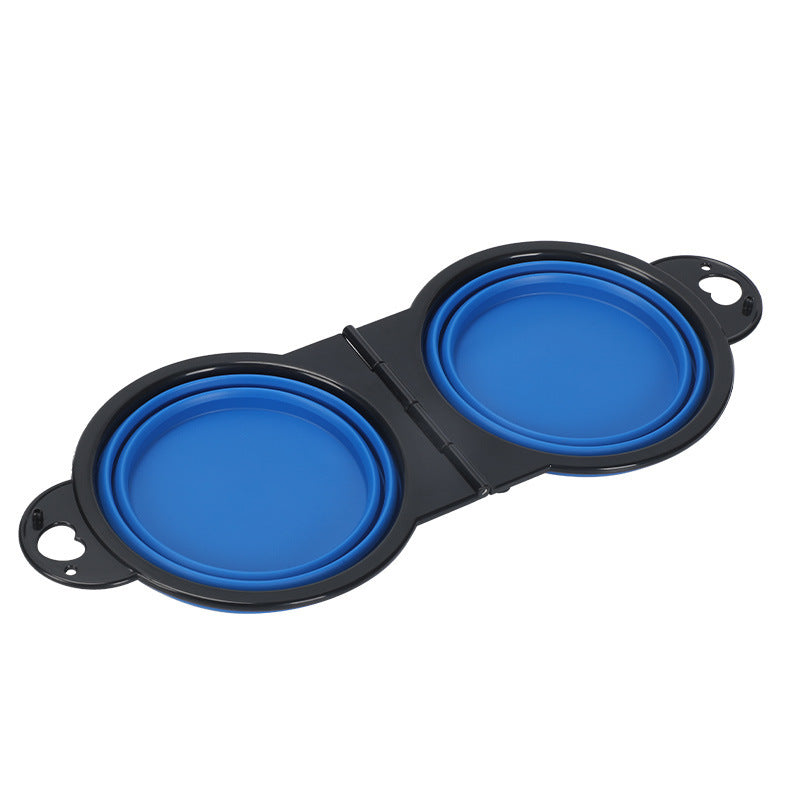 Portable Silicone Dog Bowl – Foldable & Lightweight for Travel - EzPets Shop