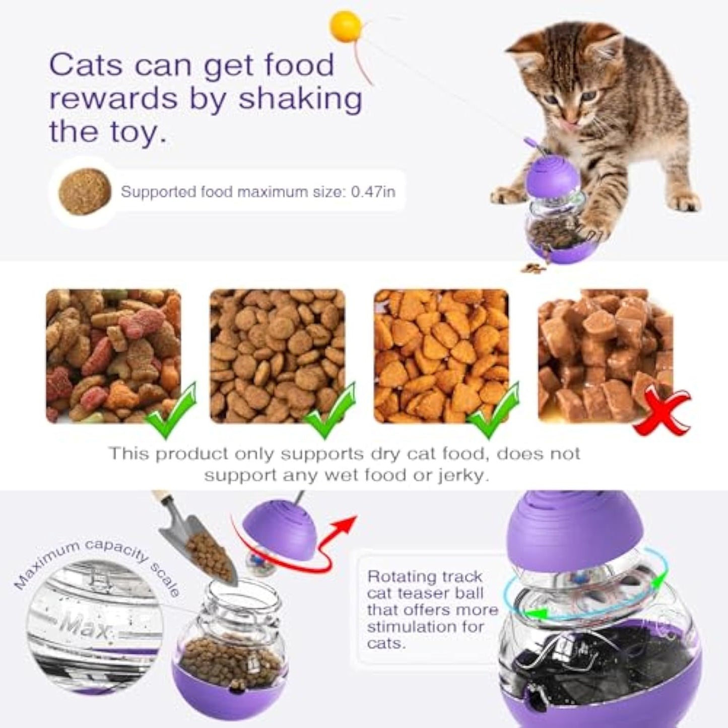 Cat Wand Toy Set – Interactive, Electric, & Fun - EzPets Shop