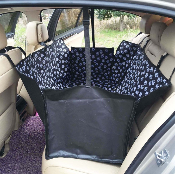 Pet Car Hammock – Waterproof Seat Cover with Belt - EzPets Shop