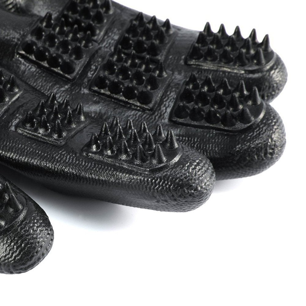 Soft Rubber Grooming Glove – Perfect for Cats & Dogs - EzPets Shop