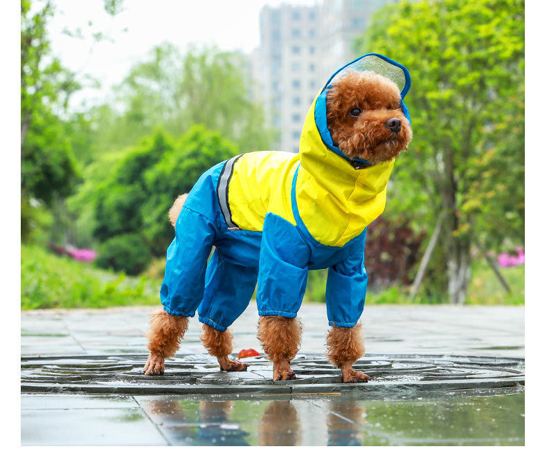 Rain-Ready Pup Jacket – Full Coverage Fun! - EzPets Shop