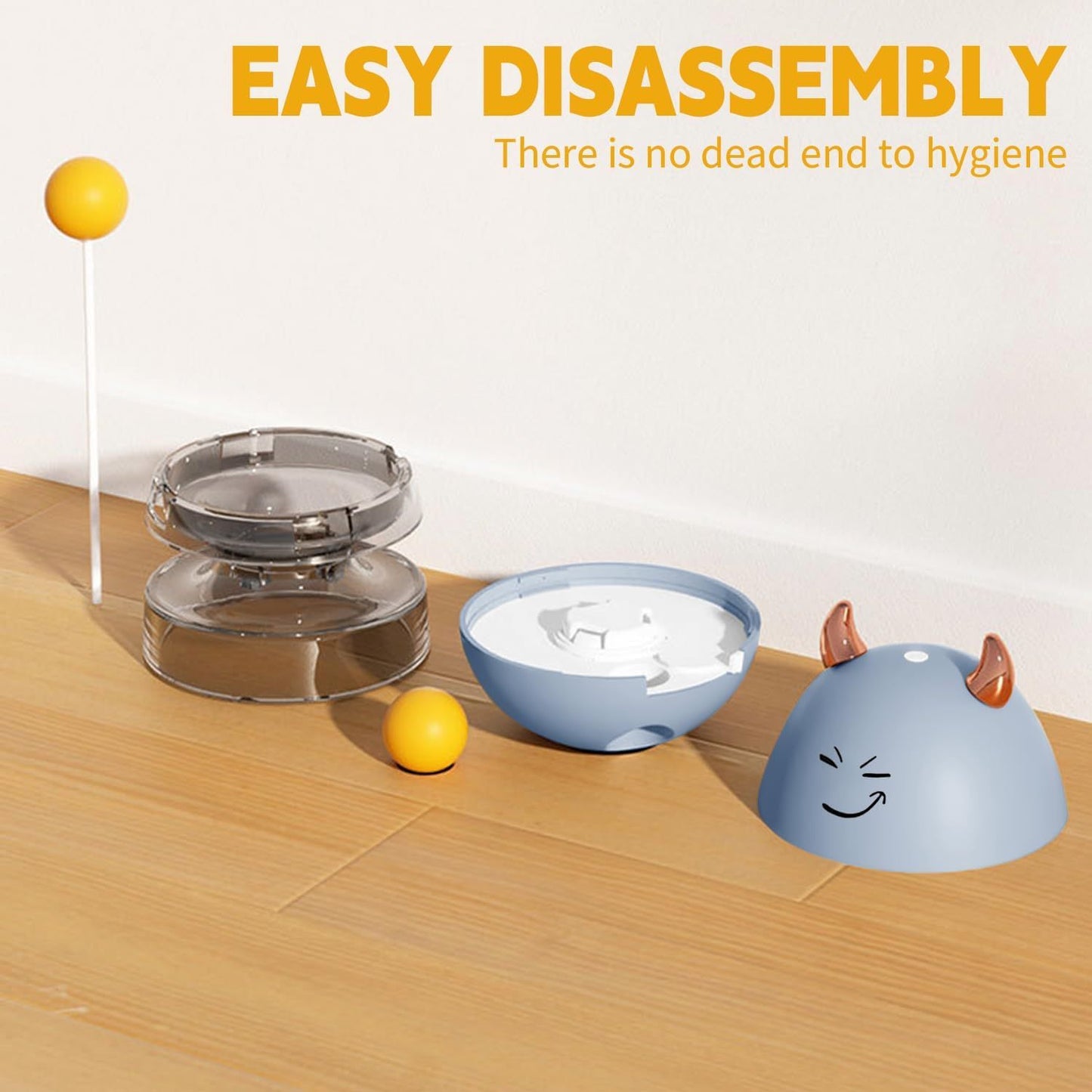 Cat Puzzle Ball – Roll, Feed, and Train - EzPets Shop