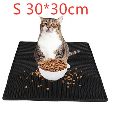 Honeycomb Waterproof Cat Litter Pad – Traps Messes Easily - EzPets Shop