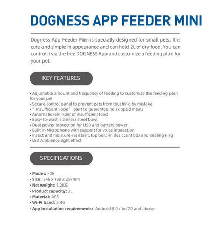 Smart WiFi Feeder – Feed Pets from Your Phone - EzPets Shop