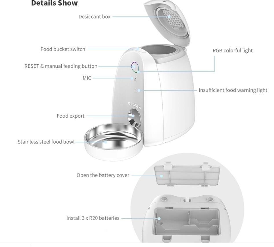 Smart WiFi Feeder – Feed Pets from Your Phone - EzPets Shop