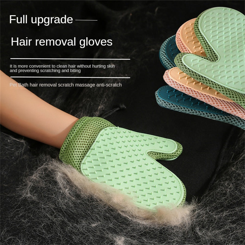 Grooming Glove – Remove Fur with Gentle Massage - EzPets Shop