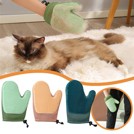 Grooming Glove – Remove Fur with Gentle Massage - EzPets Shop