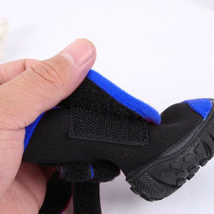 4-Pack Pet Boots – Waterproof & Paw-Protective - EzPets Shop
