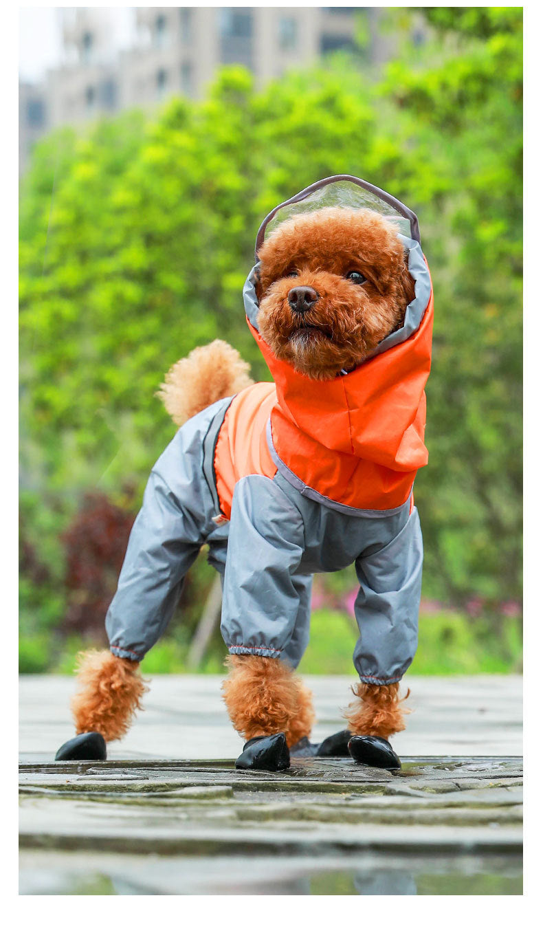 Rain-Ready Pup Jacket – Full Coverage Fun! - EzPets Shop