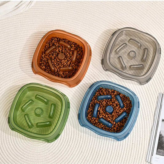 Anti-Choke Bowl for Calm, Safe Pet Mealtimes - EzPets Shop