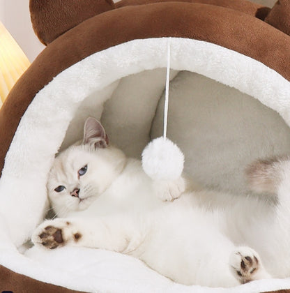 Cozy Cat Nest – Perfect for All Seasons - EzPets Shop