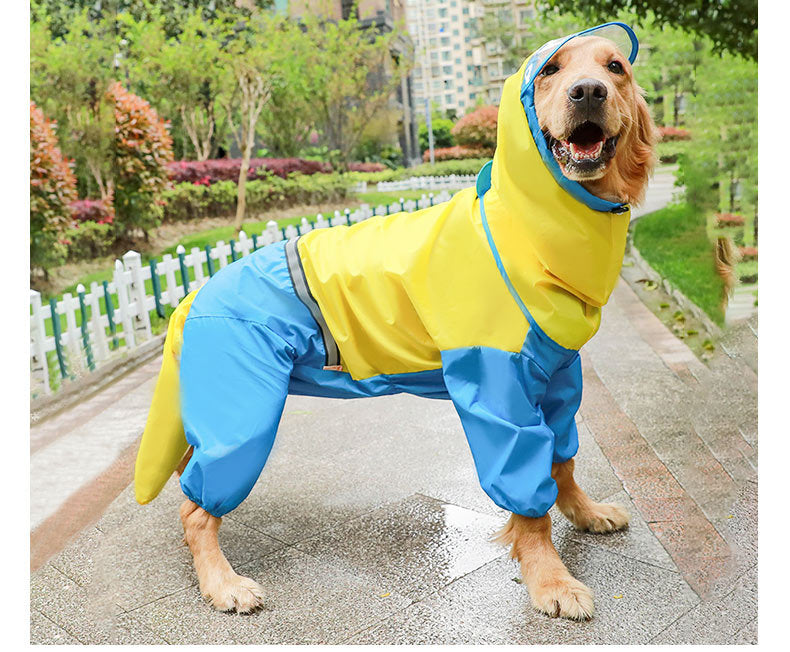 Rain-Ready Pup Jacket – Full Coverage Fun! - EzPets Shop