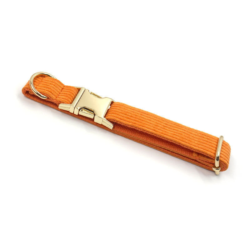 Corduroy Dog Collar – Soft, Strong, and Stylish - EzPets Shop