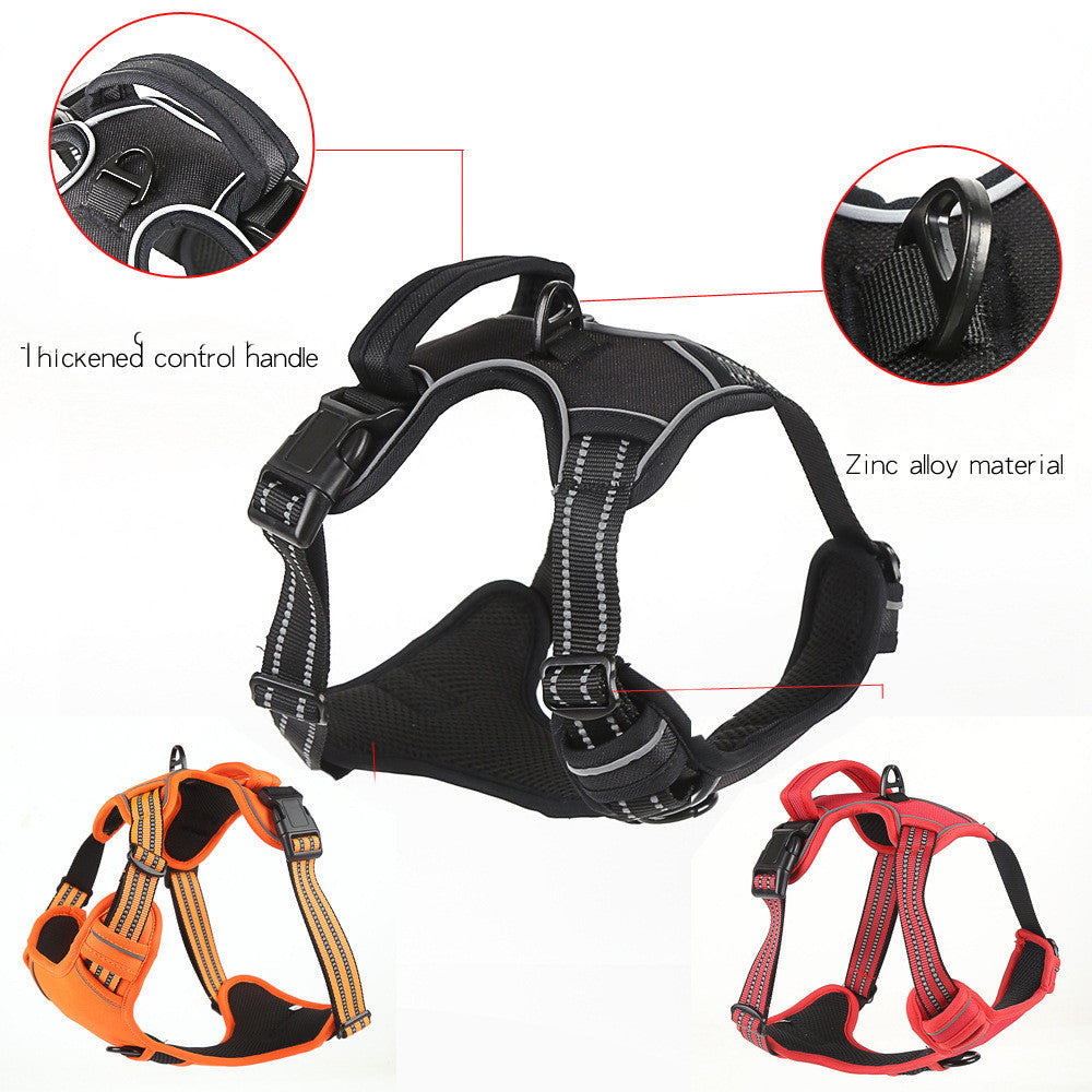 Reflective Breathable No-Pull Harness - EzPets Shop